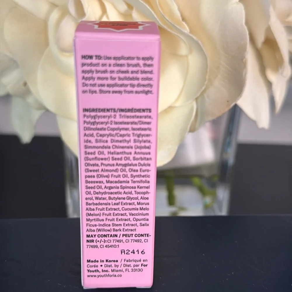 Youthforia BYO Blush Oil shade But Tonight Color Changing